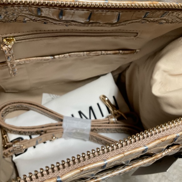 NWT BRAHMIN “stunning” CLIFFSIDE MELBOURNE SM CAROLINE - Picture 8 of 9